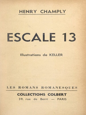 cover image of Escale 13